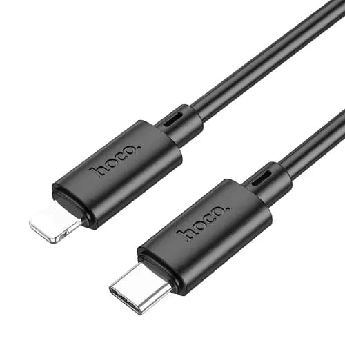 Hoco X88 Gratified PD20W Tipo-C para Lightning 2.4A Cabo 1m Preto