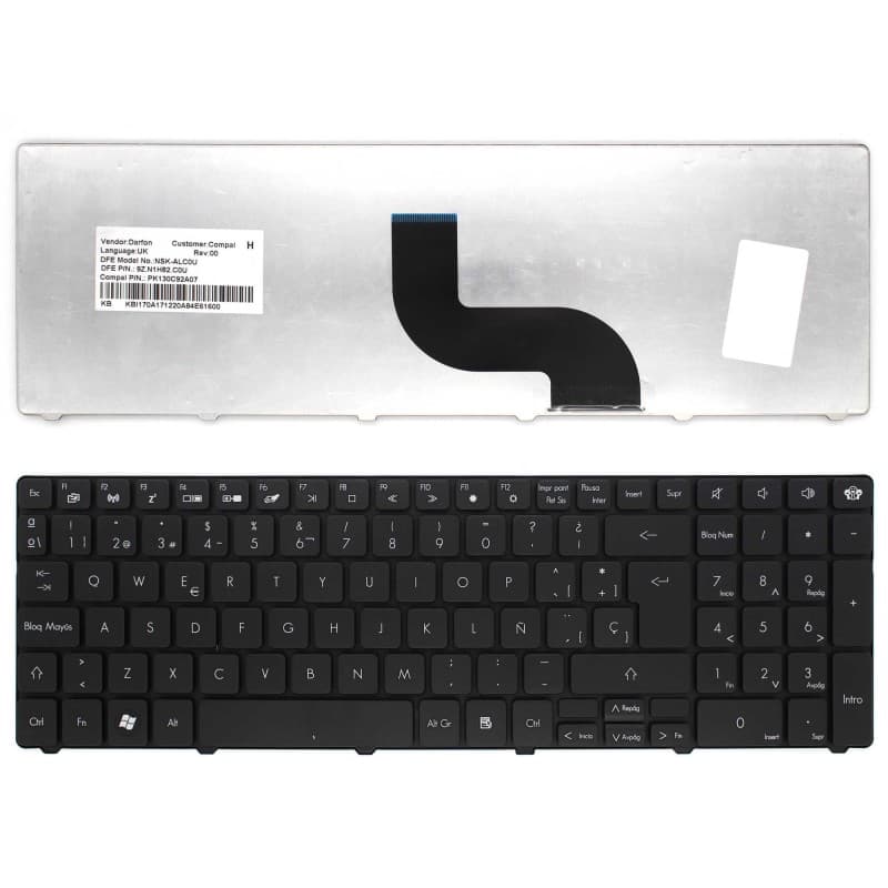 Teclado para Portátil Packard Bell EasyNote LE11BZ TE11BZ TE11HC - Novo — image 1
