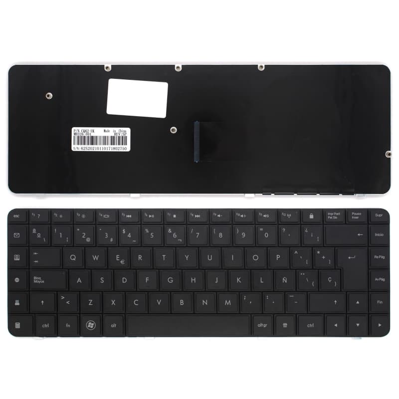 Teclado para Portátil HP CQ62 CQ56 Negro - — image 1