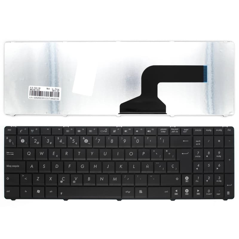 Teclado para Portátil Asus N53 X55 N73 - Novo e Selado — image 1