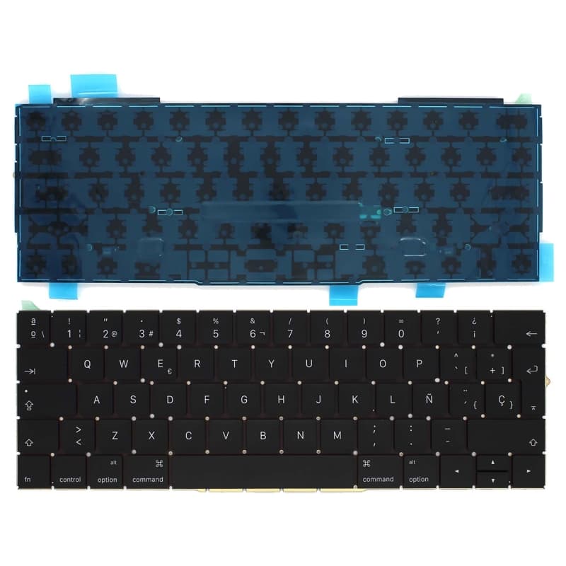 Teclado Retroiluminado para MacBook Pro Retina 13.3" A1706 A1707 - Preto — image 1