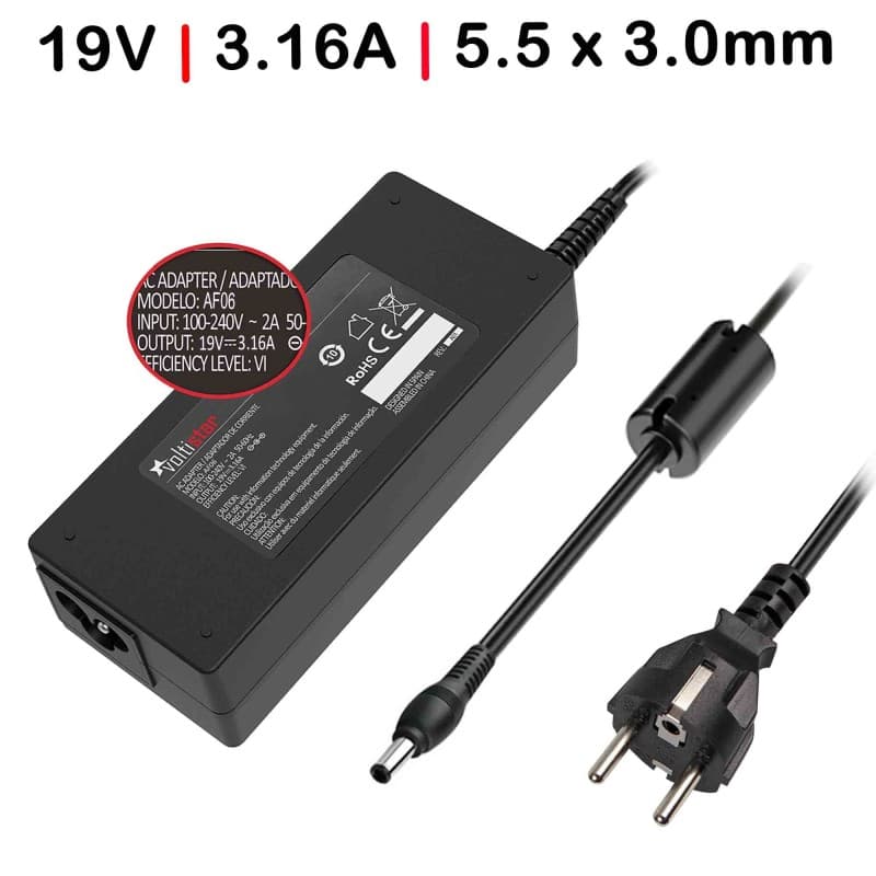 Carregador para Portátil Samsung NP300E5E R460 R462 R463 R540 - Voltistar — image 1