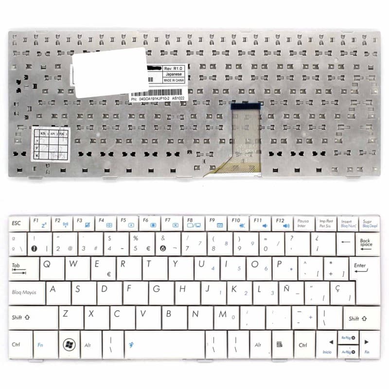 Teclado para ASUS Eee PC 1001HA 1005HA 1008HA - Novo e Selado — image 1