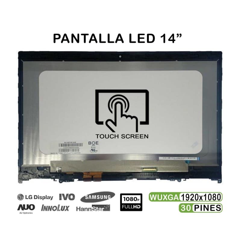 Ecrã LED Táctil FHD 14" para Lenovo Yoga 520-14 5D10N45602 — image 1