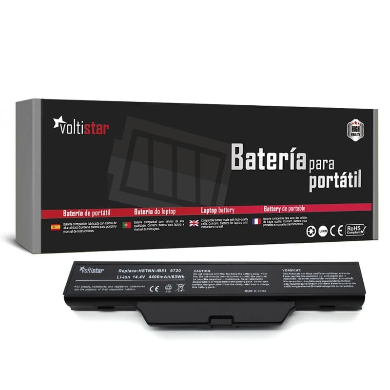 Bateria Voltistar para Portátil HP Compaq HSTNN-IB62 HSTNN-LB51 HSTNN-OB51 — image 1