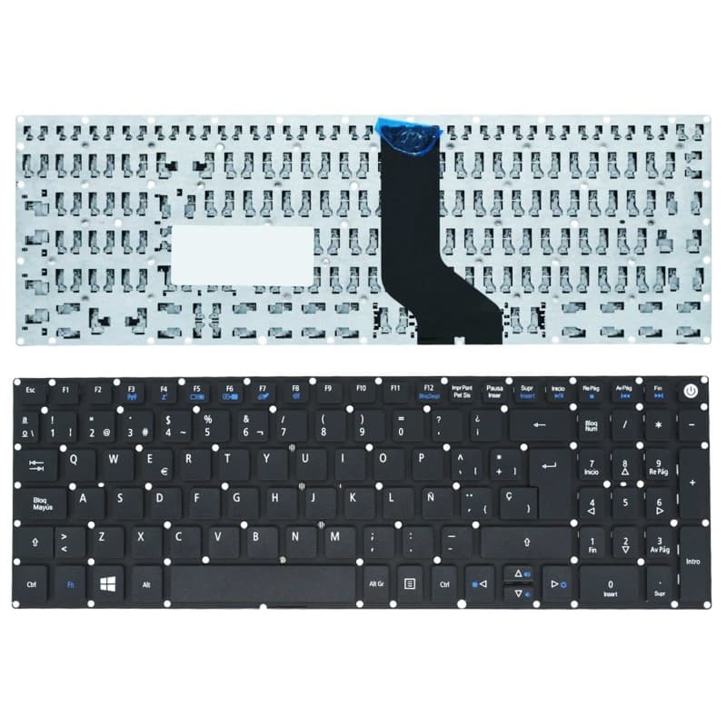 Teclado para Portátil Acer Aspire 3 A315-51-306R/310J/53 - 9Z.NC3SW.10S — image 1