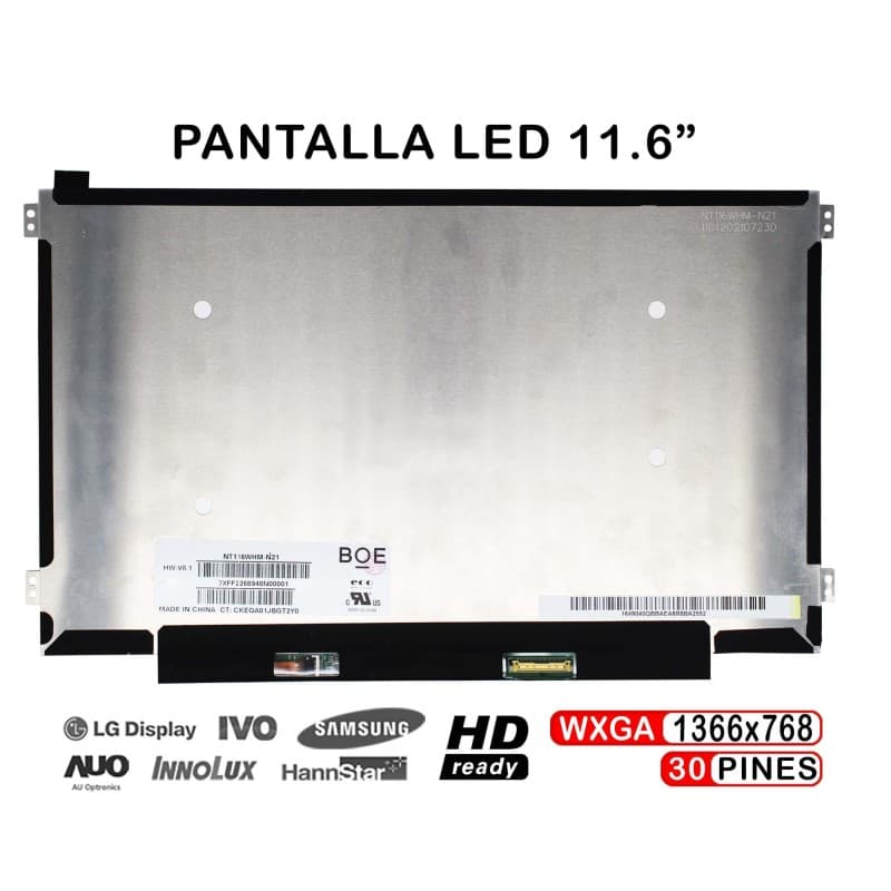 Ecrã LED Mate 11.6" para Acer TravelMate B115-M Series — image 1