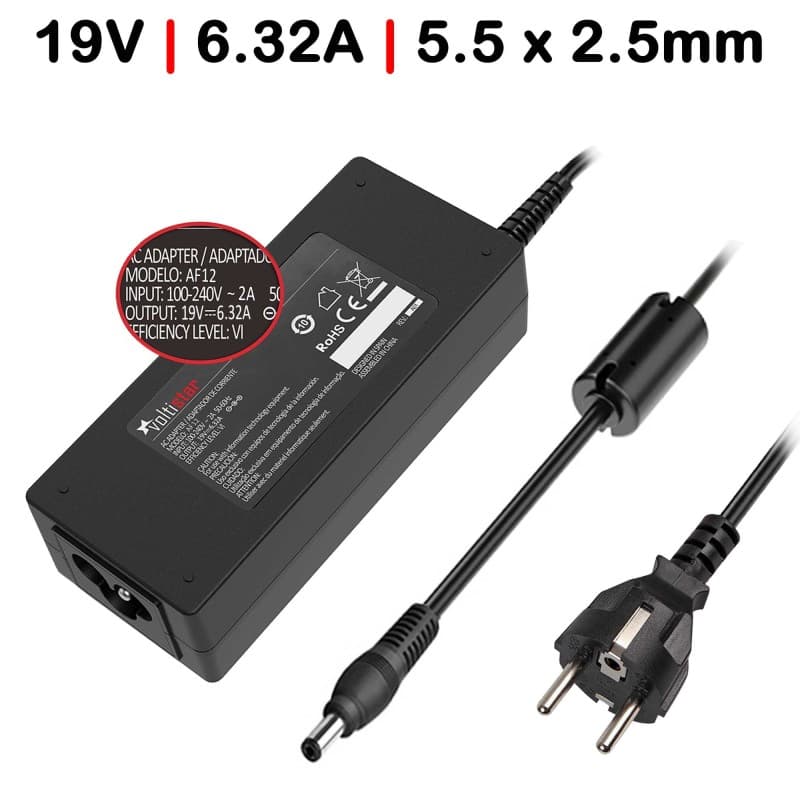 Carregador Voltistar para Asus ADP-120RH B PA-1121-28 120W 19V 6.32A 5.5x2.5mm — image 1