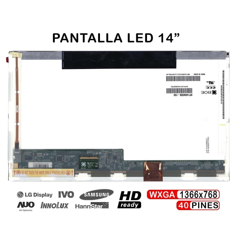 Pantalla LED 14" para Portátil Packard Bell MS2303 - Novo Selado — image 1