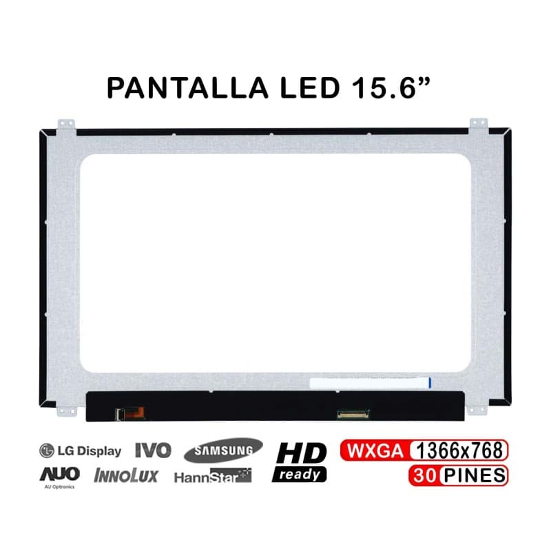 Ecrã LED 15.6" para Portátil Lenovo NT156WHM-N45 V8.0 5D10M42874 — image 1