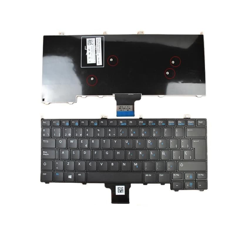 Teclado para Portátil Dell Latitude E7440 E7420 E7240 Negro — image 1