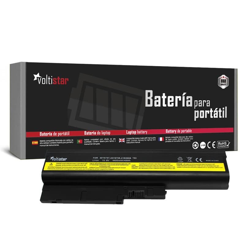 Bateria para Portátil Lenovo N14608 Voltistar 10.8V 4400mAh — image 1
