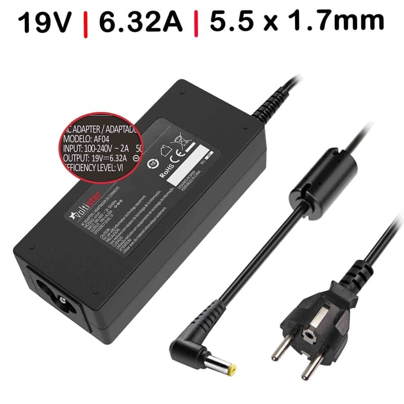 Carregador Voltistar para Acer Aspire 19V 120W (5.5x1.7mm) — image 1