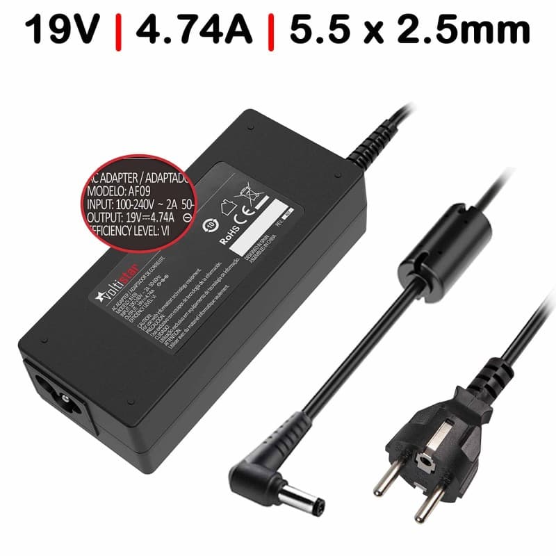 Carregador para Portátil Asus ADP-90YD B 19V 3A Voltistar — image 1