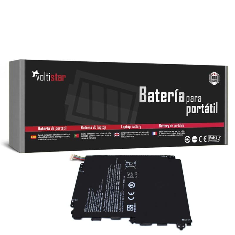 Bateria Voltistar para HP Pavilion X2 12-B166NR GI02XL 4000mAh — image 1