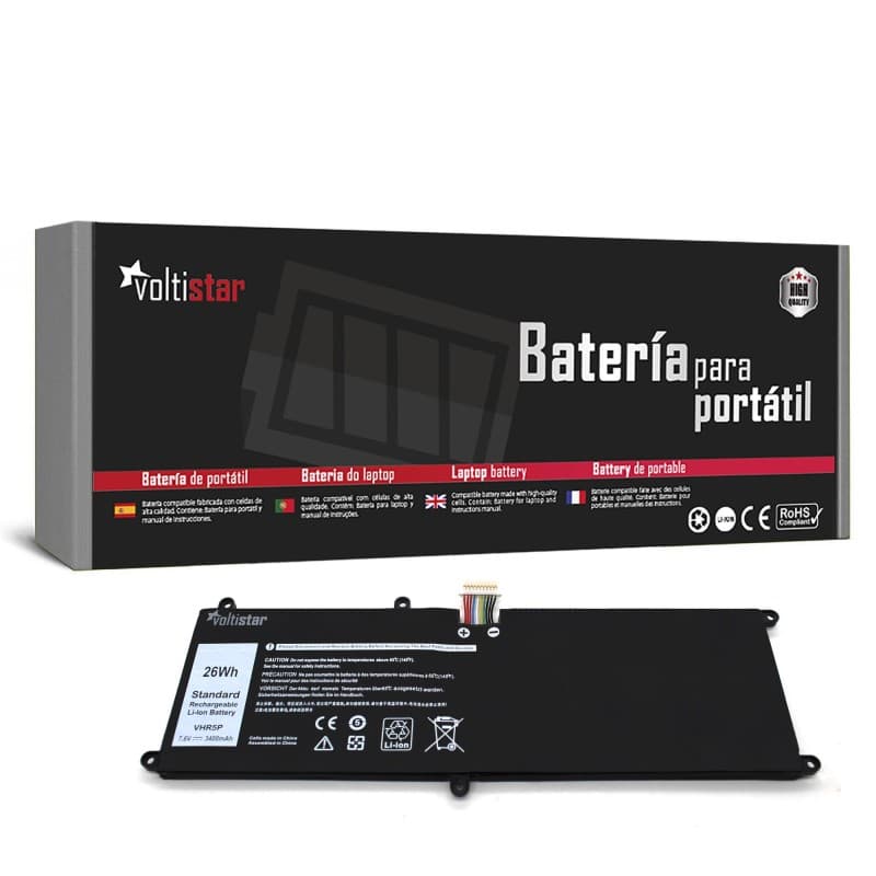 Bateria Voltistar para Dell Latitude 11 5175 XRHWG 26Wh 7.6V — image 1