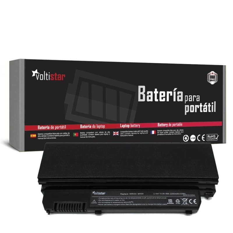 Bateria para Portátil Dell Inspiron Mini 9 (910) 14.8V 2200mAh Voltistar — image 1