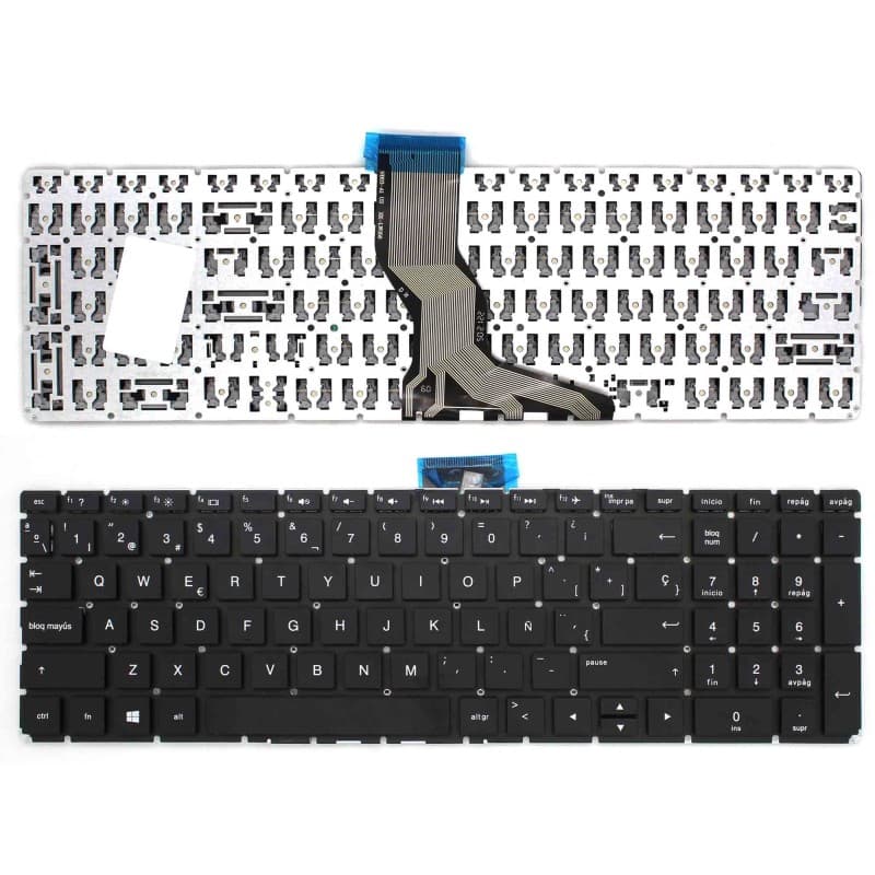 Teclado para HP 250 G6 255 G6 OMEN 17-W00/W100/W200 - Intro Pequeno — image 1