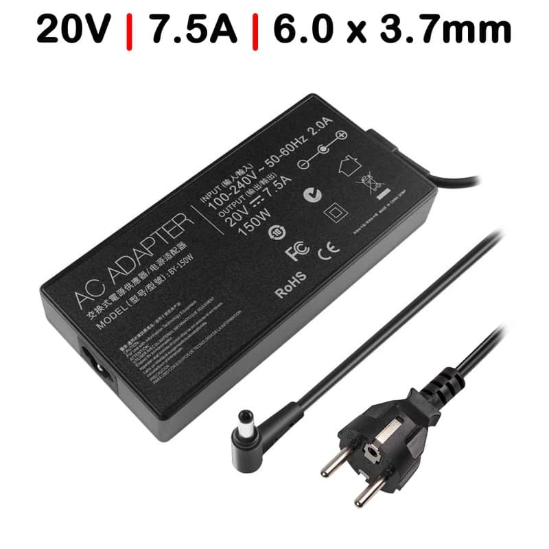 Carregador Gaming Asus ROG STRIX G531GT G731GT TUF FX505GT FX705GT 150W ADP-150CH — image 1