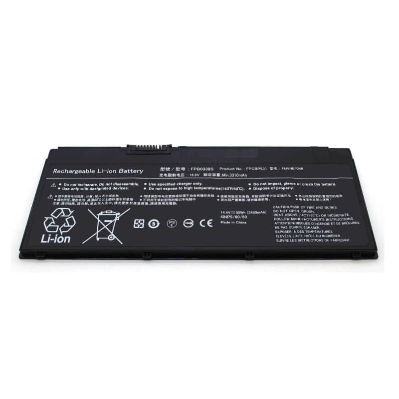 Bateria para Fujitsu Lifebook U757 FPB0338S 14.4V 3490mAh
