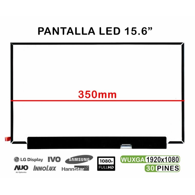 Ecrã Portátil 15.6" FHD B156HAN02.8 N156HCA-EBB NV156FHM-N35 para Acer Aspire — image 1