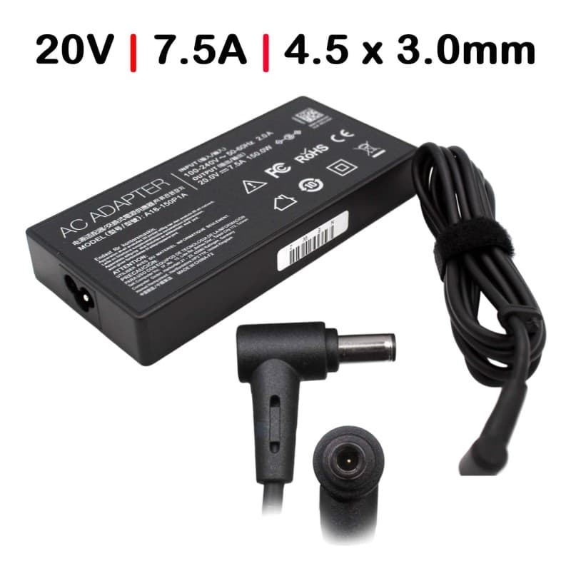 Carregador Voltistar para Asus ZenBook Pro 15 UX580GD 150W 20V 7.5A — image 1