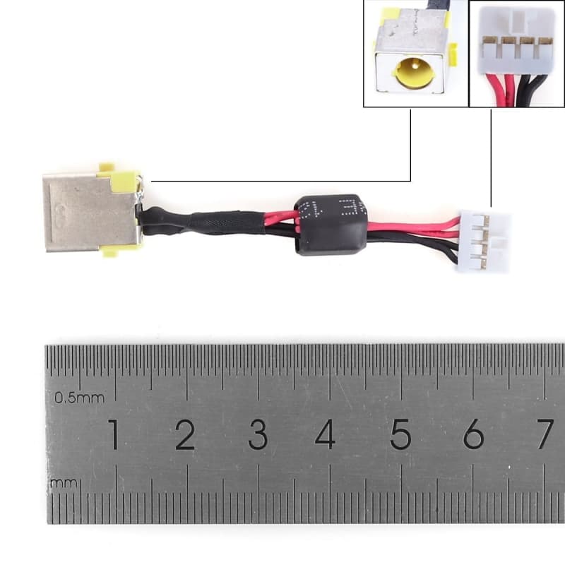 Conector DC Jack para Portátil Acer Travelmate P648-M DC30100N600 PJ795 — image 1