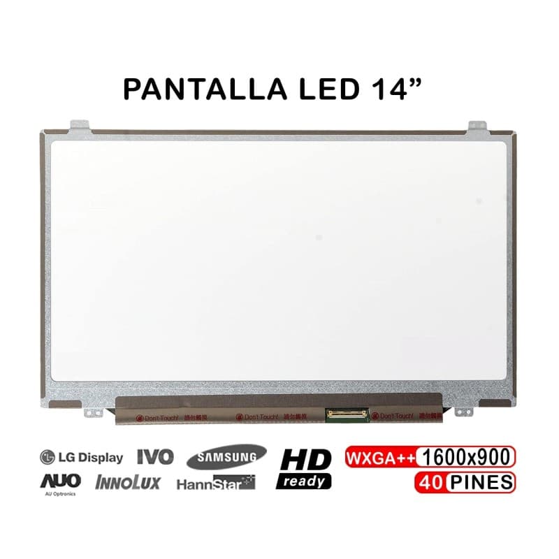 PANTALLA LED DE 14' PARA PORTÁTIL LENOVO THINKPAD T420 LP140WD TL D1 REACONDICIONADA — image 1