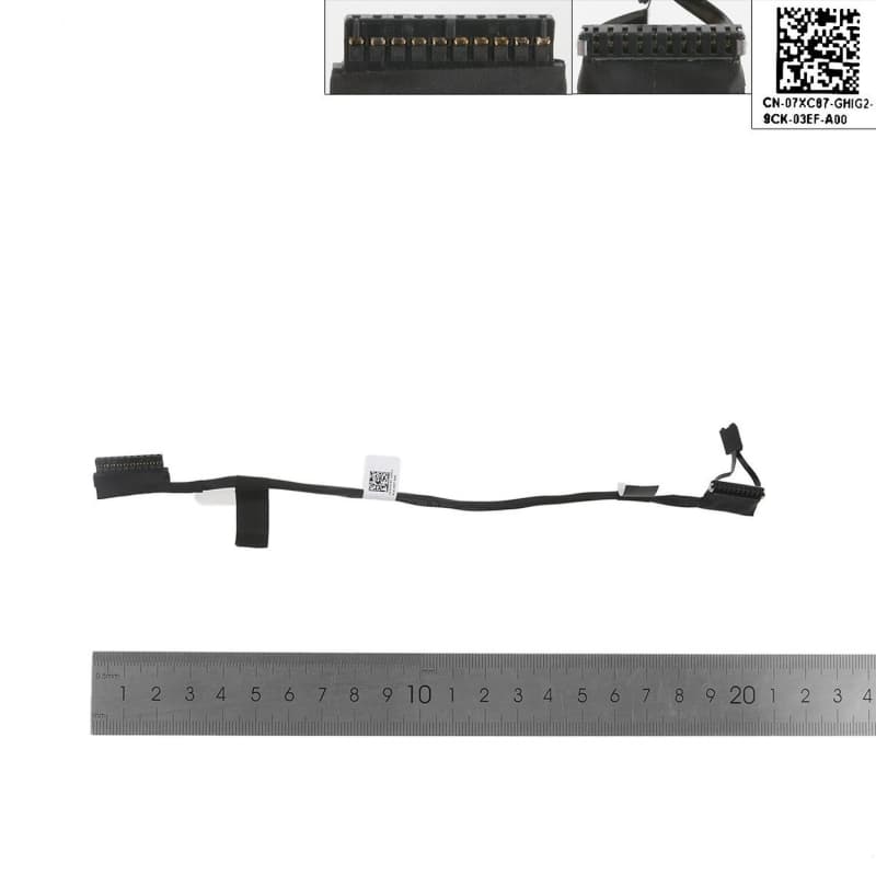 Cabo de Bateria para Dell Latitude E7480 E7490 07XC87 DC02002NI00 — image 1