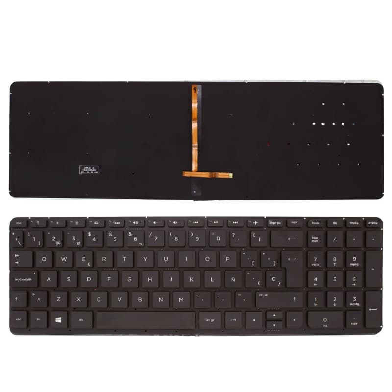 Teclado Retroiluminado para HP Pavilion 17-f003ns (G7Y67EA) — image 1