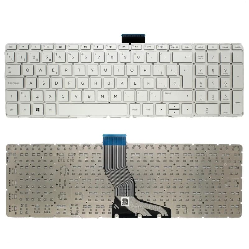 Teclado para HP Pavilion 15-AB Cinzento - Espanhol — image 1