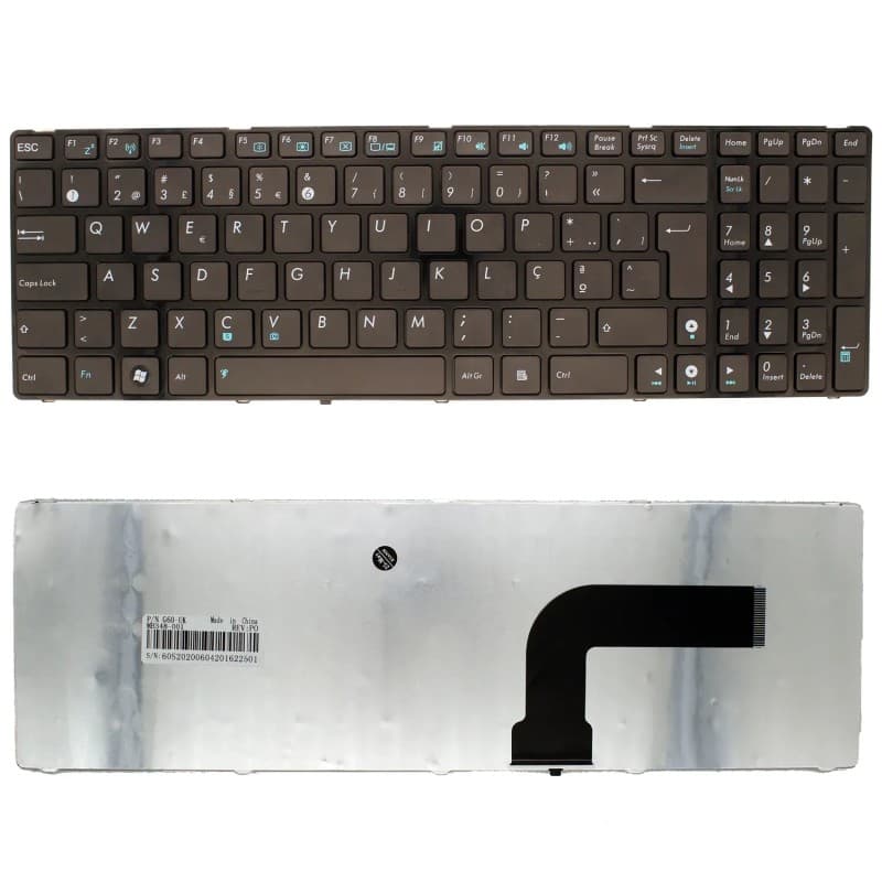 Teclado para Portátil ASUS N61 N61V N61W N61J N61JA N61JQ N61JV N61VF Português — image 1