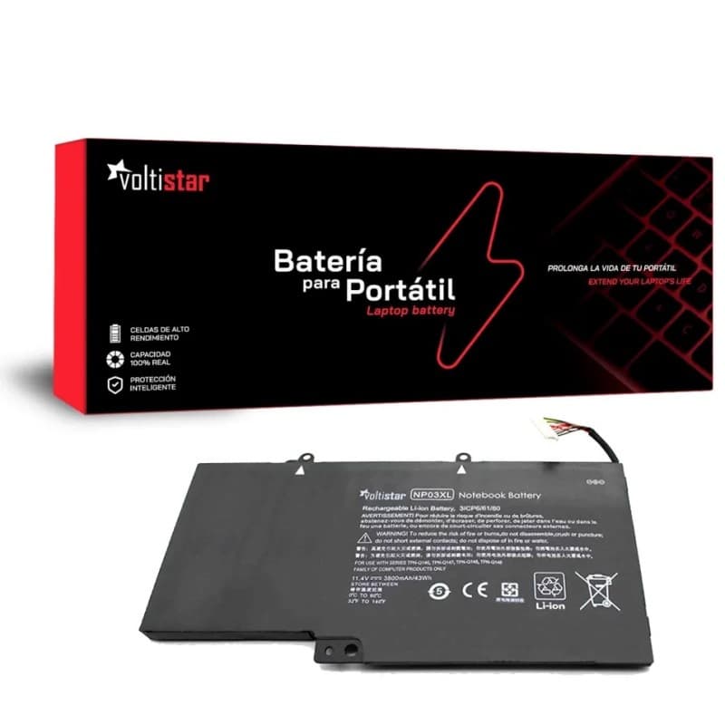 Bateria Voltistar para HP Pavilion x360 Envy 15 - 3800mAh 11.4V — image 1