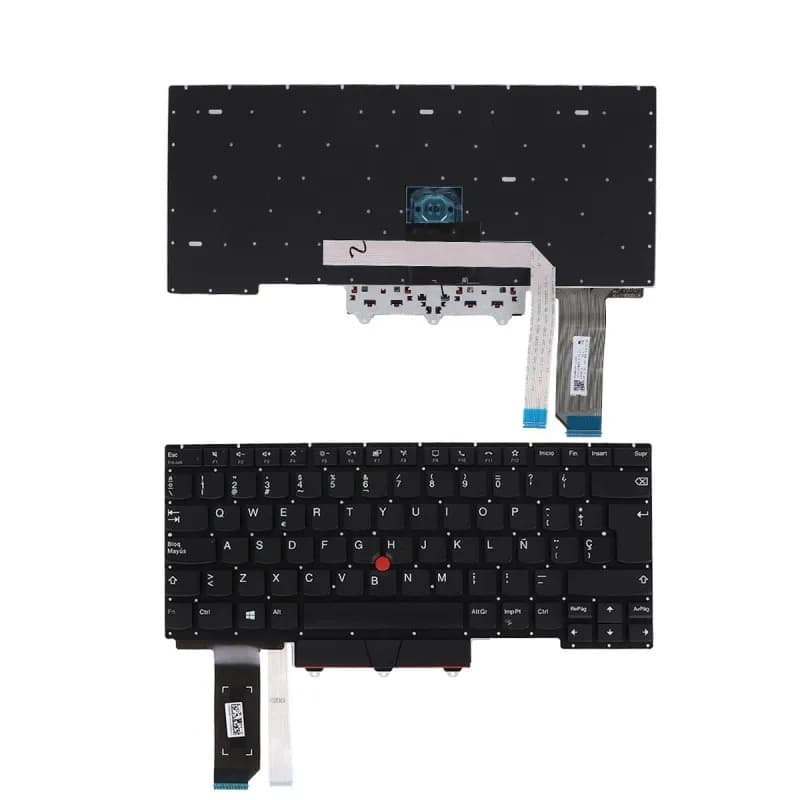 Teclado para Lenovo ThinkPad E14 Gen 2 (20T6/20T7/20TA/20TB) - Preto — image 1