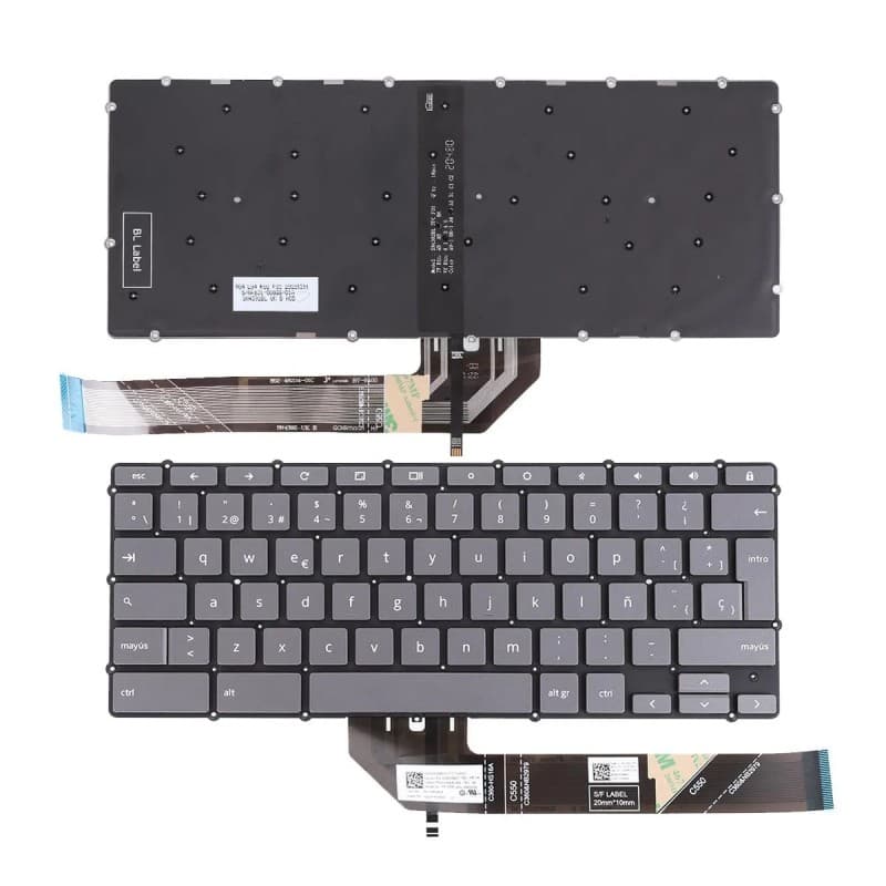 Teclado Retroiluminado para Lenovo IdeaPad Flex 5 CB 13IML05 Negro — image 1