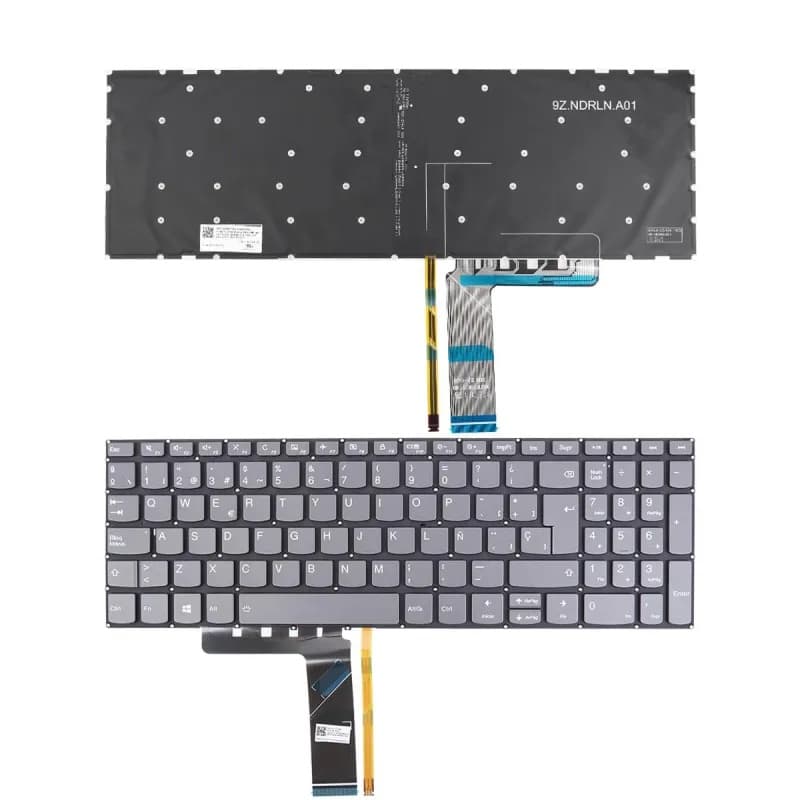 Teclado Retroiluminado para Lenovo IdeaPad 720S-15ISK/IKB Cinzento — image 1