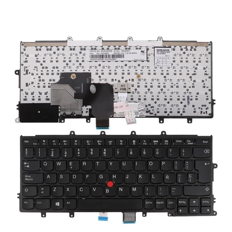 Teclado para Lenovo ThinkPad X240 X250 X260 Negro - Novo Selado — image 1