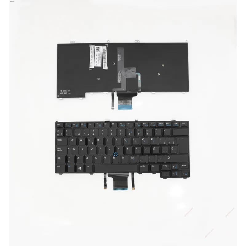 Teclado Retroiluminado para Portátil Dell Latitude E7440 E7420 E7240 Negro — image 1