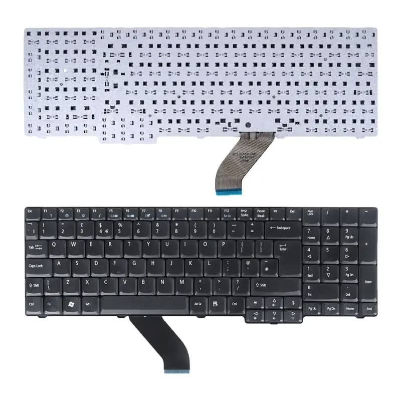 Teclado para Acer Aspire AS7000 9400 NSK-AFC0S Novo — image 1