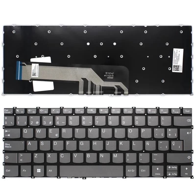 Teclado para Lenovo IdeaPad Slim 7 14ARE05 (82A5) / 14IIL05 (82A4) / 14ITL05 (82A6) - Novo — image 1