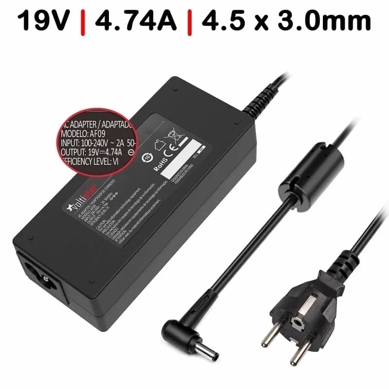 Carregador Portátil Asus ADP 90W 19V Voltistar — image 1