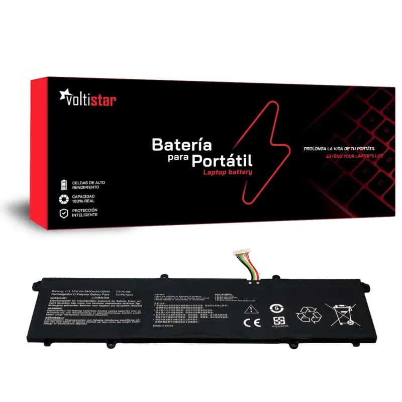 Bateria para Portátil Asus VivoBook S13 S330F S14 S15 C31N1905 - Nova — image 1