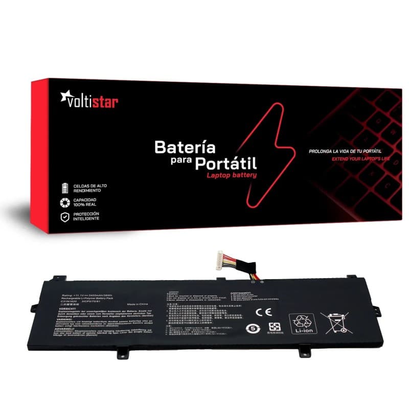 Bateria Asus ZenBook U4100U U4100UQ UX430U C31N1620-B 50Wh — image 1