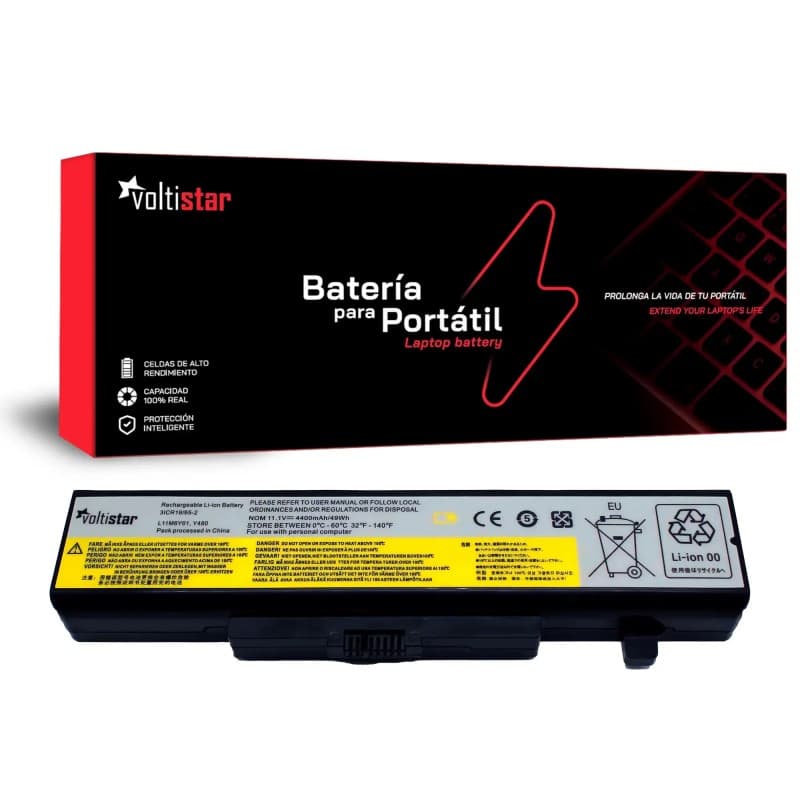 Bateria Voltistar para Lenovo L11L6F01 L11L6R01 - 4400mAh 11.1V — image 1