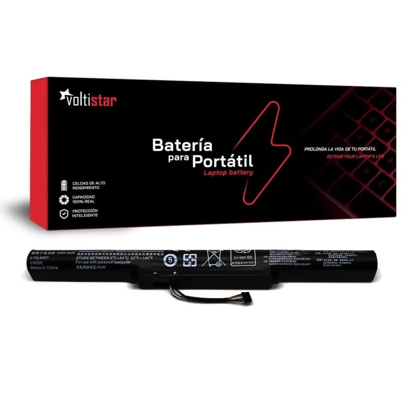 Bateria Voltistar para Lenovo Z41-70 Z51 Z51-70 L14L4A01 L14S4A01 — image 1