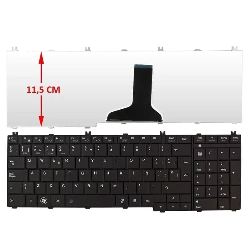 Teclado para Portátil Toshiba Satellite C650 C660 - Novo — image 1