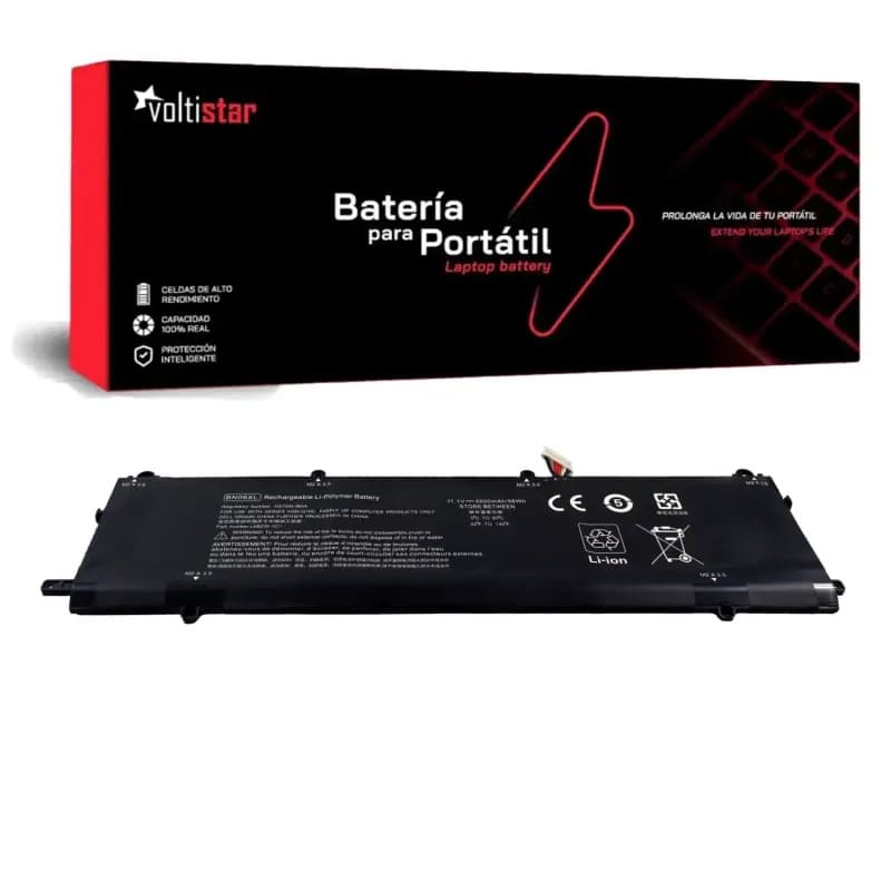 Bateria Voltistar para HP Spectre 15-eb BN06XL 56Wh — image 1