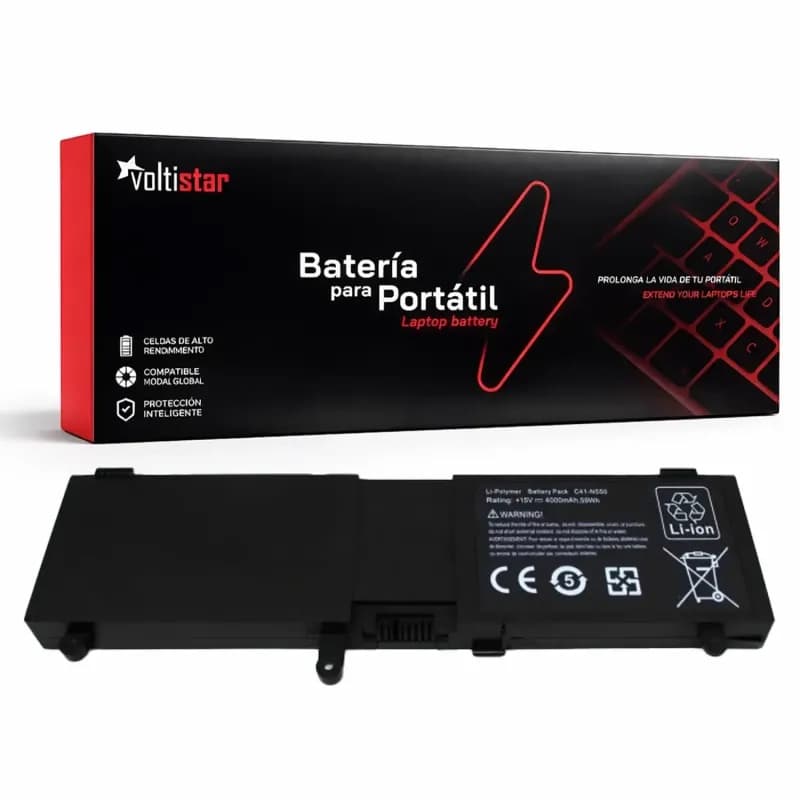 BATERÍA PARA PORTÁTIL ASUS ROG G550 G550J G550JK N550 N550J N550JV N550JK N550JA C41-N550 — image 1