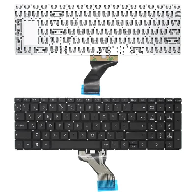Teclado para HP Pavilion 15-DA 250 255 Gen7 Preto - — image 1
