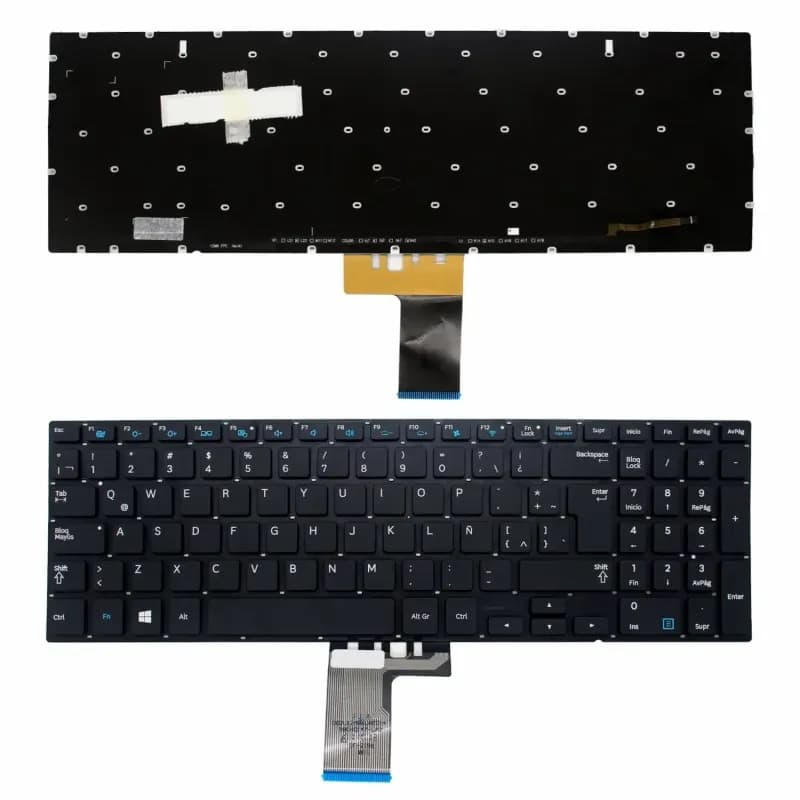 Teclado Latino Retroiluminado para Samsung NP880Z5E NP670Z5E NP870Z5E NP780Z5E — image 1